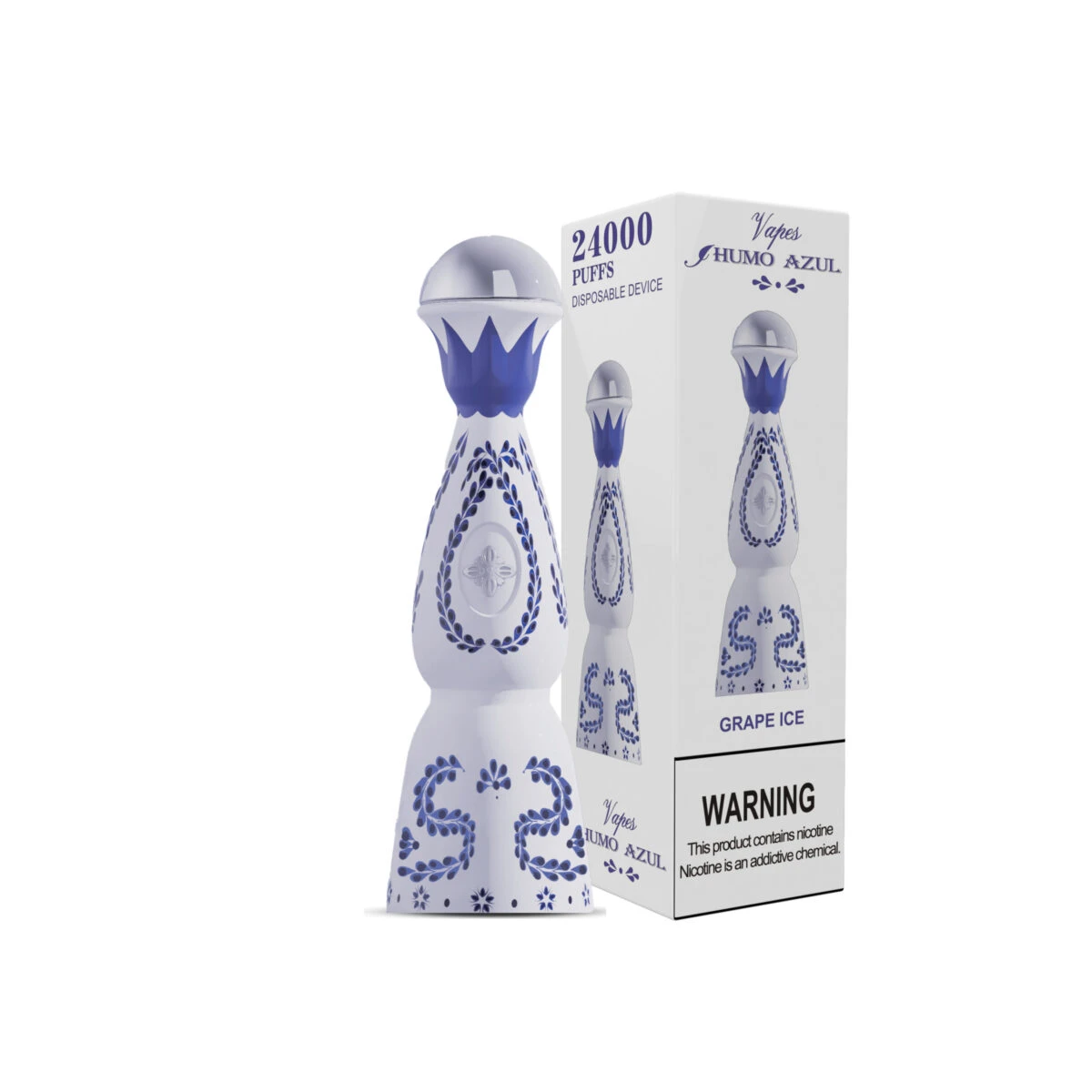Grape Ice | Humo Azul 24000 Puffs | Luxury Vape Design - vozolvapen