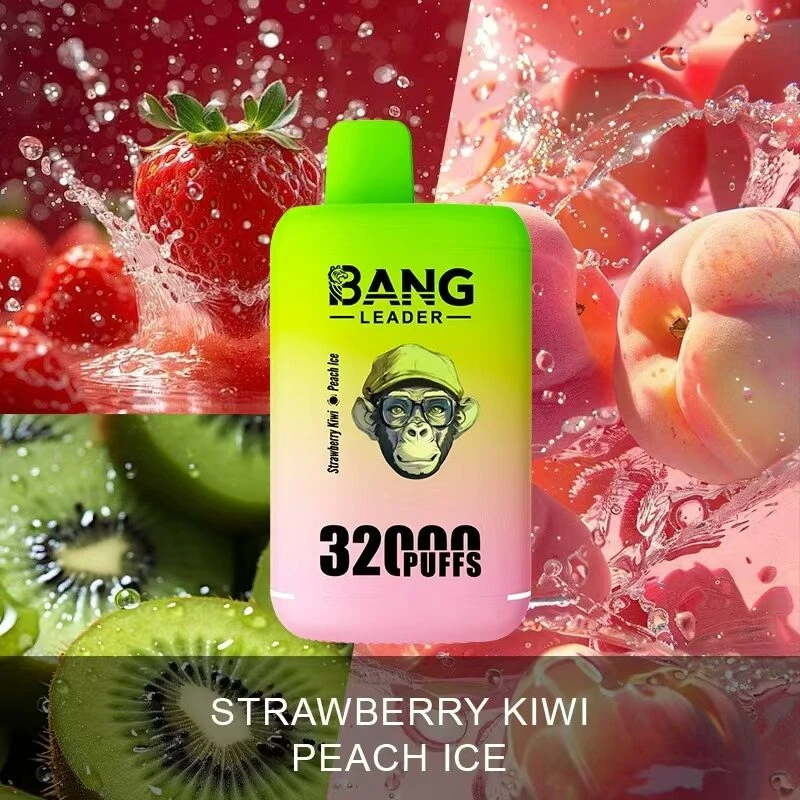 Strawberry Kiwi & Peach Ice Bang Leader 32000 - vozolvapen