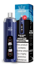 AL Fakher 8000 Crystal - BLUE RAZZ BLAST