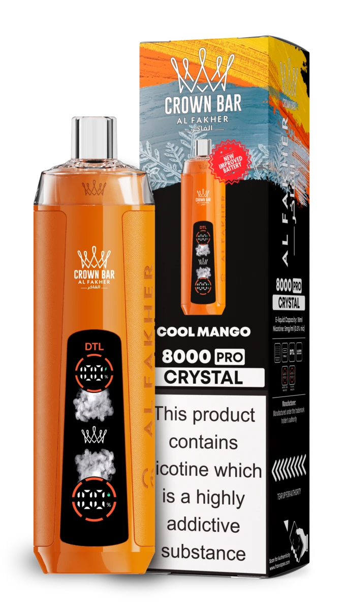 AL Fakher 8000 Crystal - COOL MANGO AL Fakher 8000 Crystal - COOL MANGO