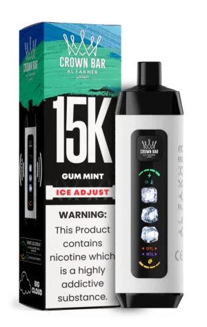 Al Fakher 15000 Ice Adjust - GOMMA ALLA MENTA