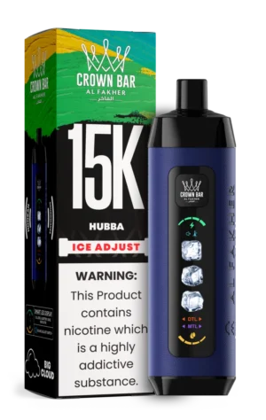 Al Fakher 15000 Ice Adjust - HUBBA