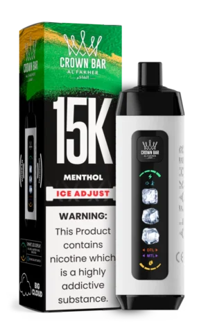 Al Fakher 15000 Ice Adjust - MENTOLO