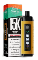 Al Fakher 15000 Ice Adjust - ORANGE MENTHE