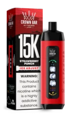 Al Fakher 15000 Ice Adjust - STRAWBERRY PUNCH