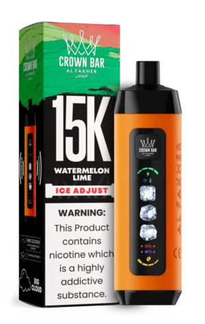 Al Fakher 15000 Ice Adjust - PASTÈQUE-CITRON VERT