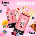 Bang Leader 300000 - Rainbow Candy&Cherry Cola Ice&Love 666&Mango Ice&Blueberry Cotton Candy&Peach Ice