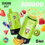 Bang Leader 300000 - Red Bull Cola Ice & Fragola Lampone Ciliegia & Mora Pitaya & Limone Lime & Lampone Pomp & Anguria Kiwi