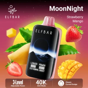 ELFBAR MoonNight 40000 - Aardbei-mango