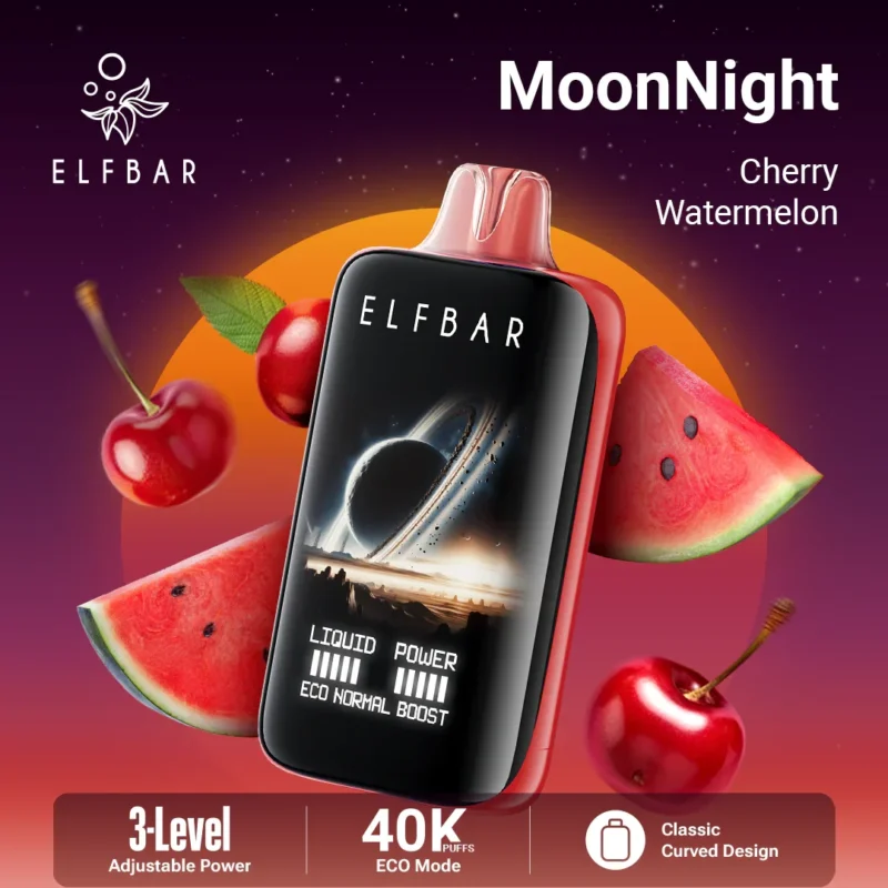 ELFBAR MoonNight 40000 - kersenwatermeloen