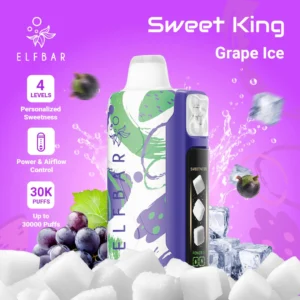 ELFBAR Sweet King 30000 - Druivenijs (2)