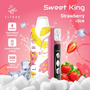 ELFBAR Sweet King 30000 - Aardbei-ijs