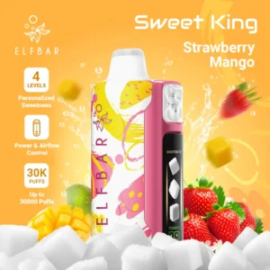 ELFBAR Sweet King 30000 - Aardbei-mango