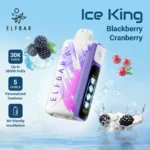 Elfbar Ice King 30000 - Mora y arándano rojo