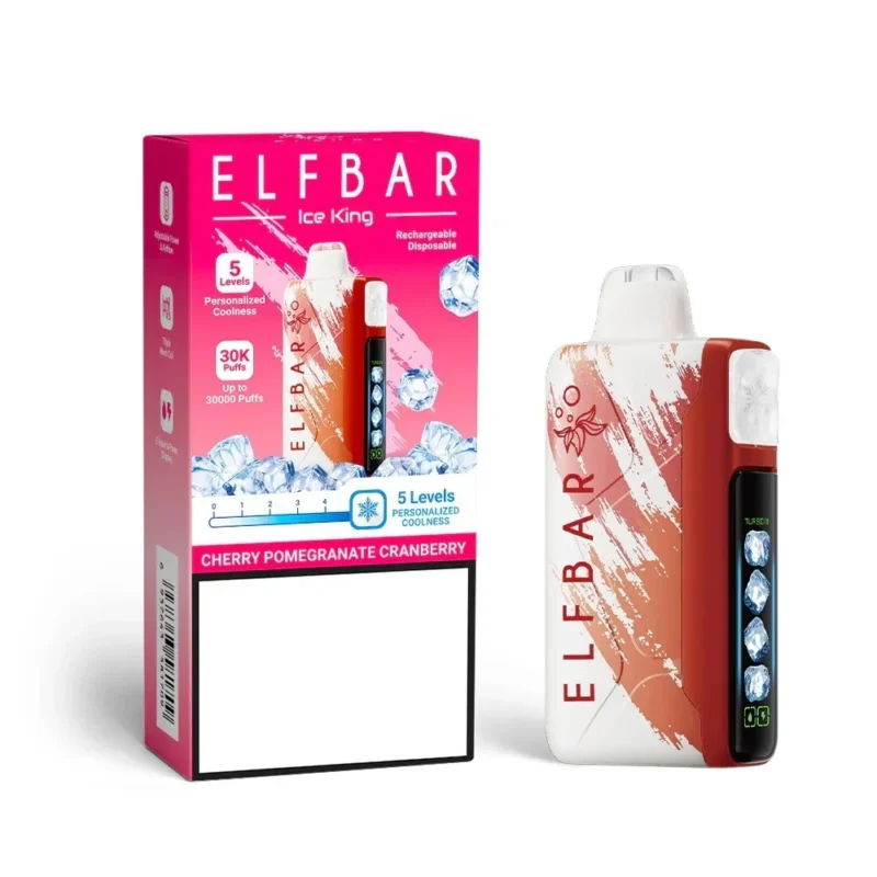 Elfbar Ice King 30000 - Ciliegia-Melograno-Mirtillo rosso