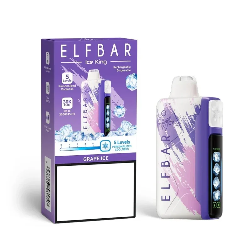 Elfbar Ice King 30000 - Grape-Ice