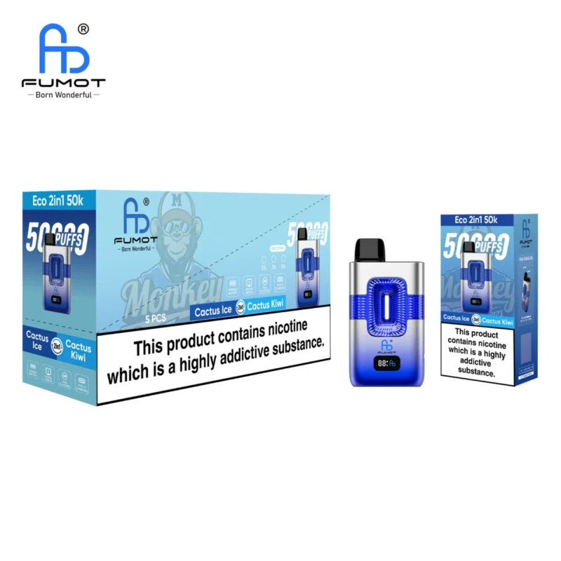 Fumot 50k ECO 2in1 50000 - Cactus ice & Cactus kiwi