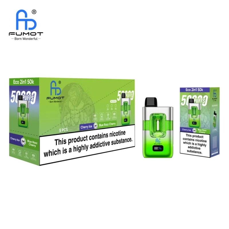 Fumot 50k ECO 2in1 50000 - Ciliegia ghiacciata e ciliegia blu