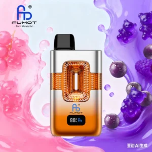 Fumot 50k ECO 2in1 50000 - Orsetti gommosi all'uva e orsetti gommosi alla fragola (3)