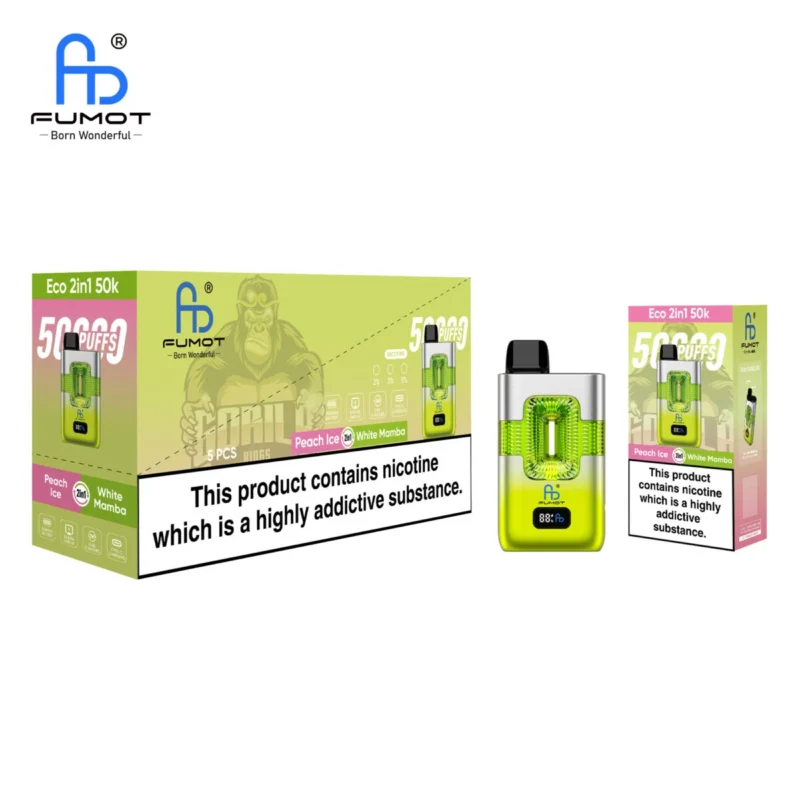 Fumot 50k ECO 2in1 50000 - Pesca ghiacciata e Mamba bianco