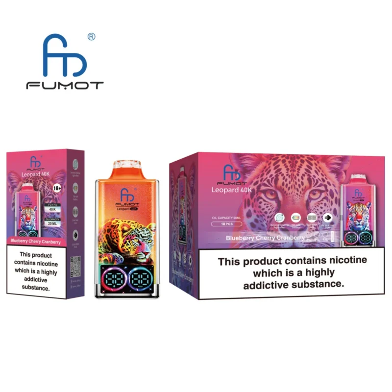 Fumot Leopard 40000 - Cerise glacée (3)