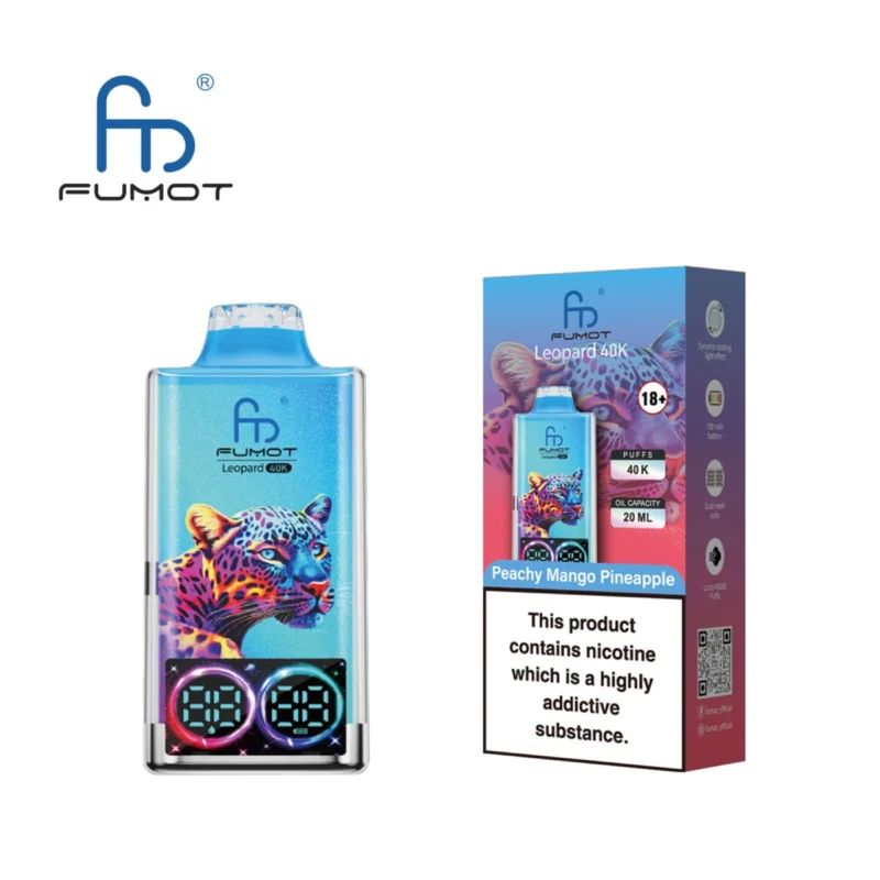 Fumot Leopard 40000 - Mangue pêche et ananas (4)