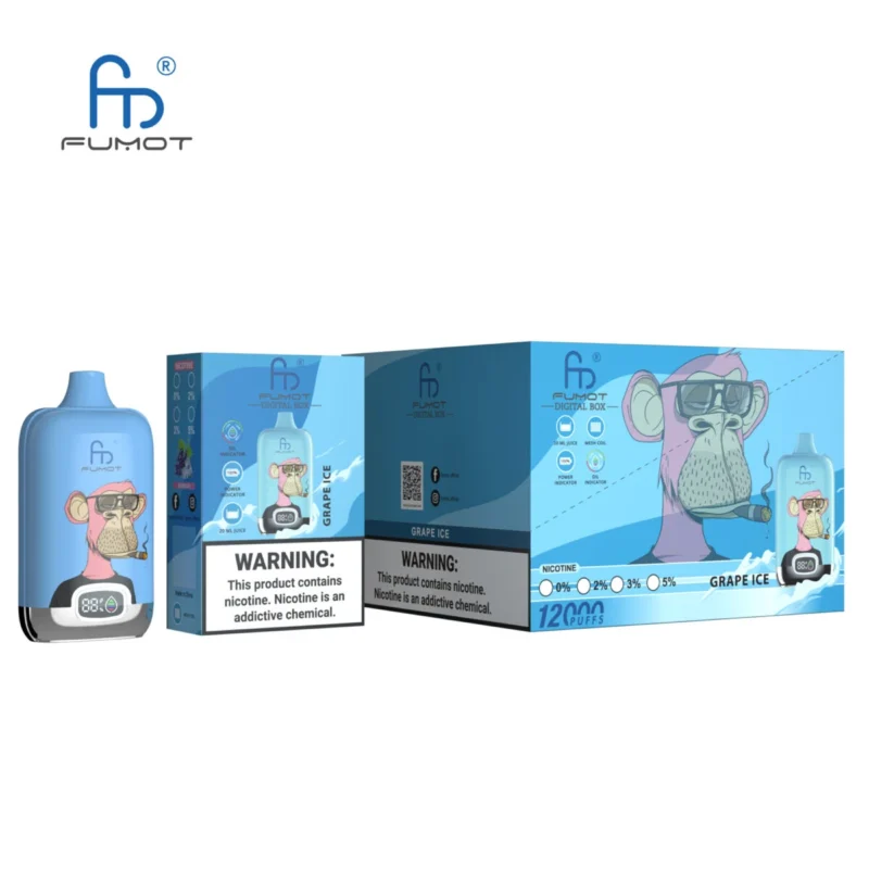 Fumot RandM Digital Box – Grape Ice #3