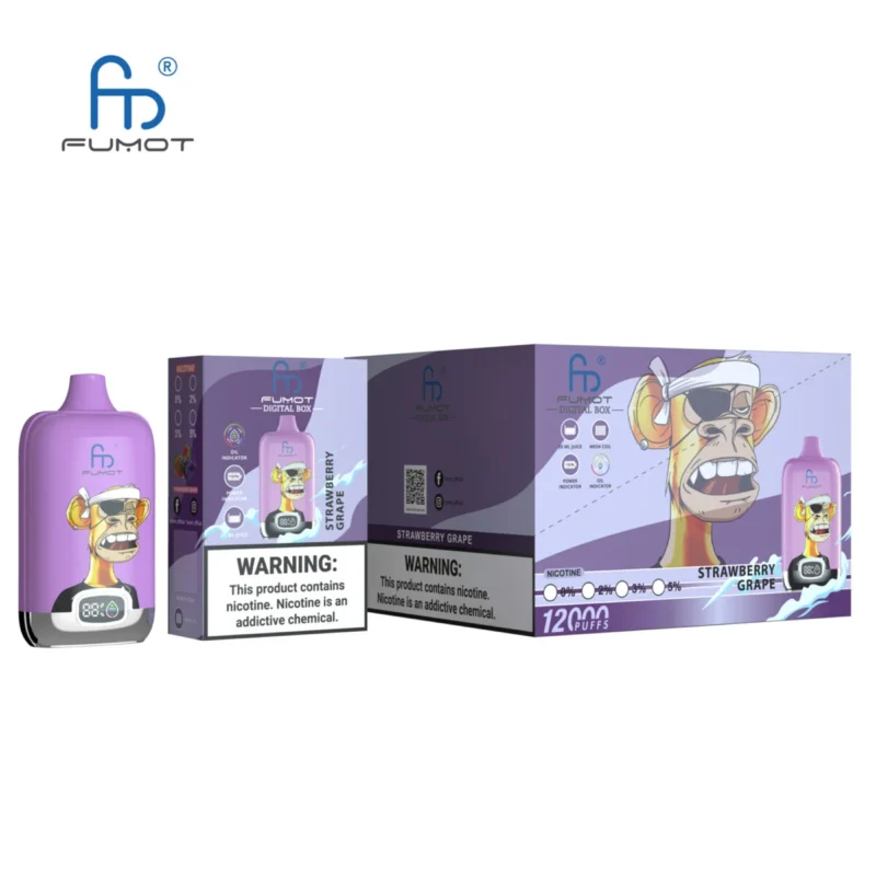 Fumot RandM Digital Box – Erdbeer-Traube #3