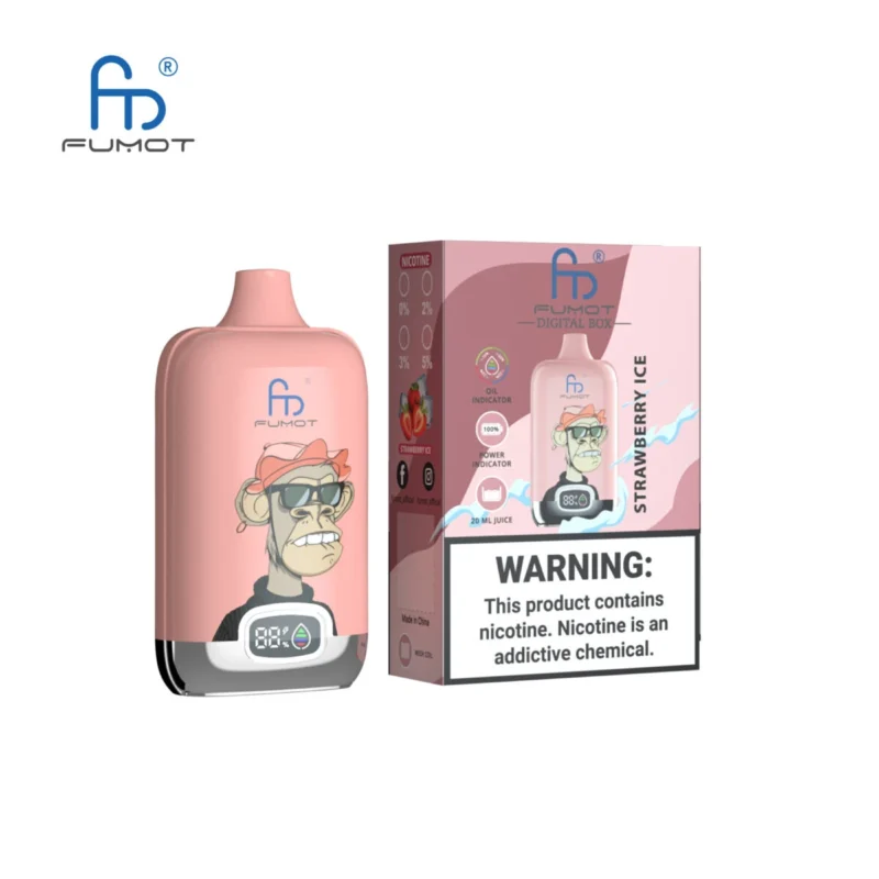 Fumot RandM Digital Box – Erdbeer-Eis #2