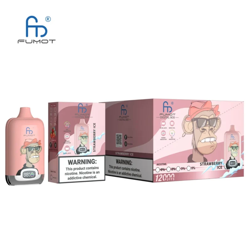 Fumot RandM Digital Box – Erdbeer-Eis #3