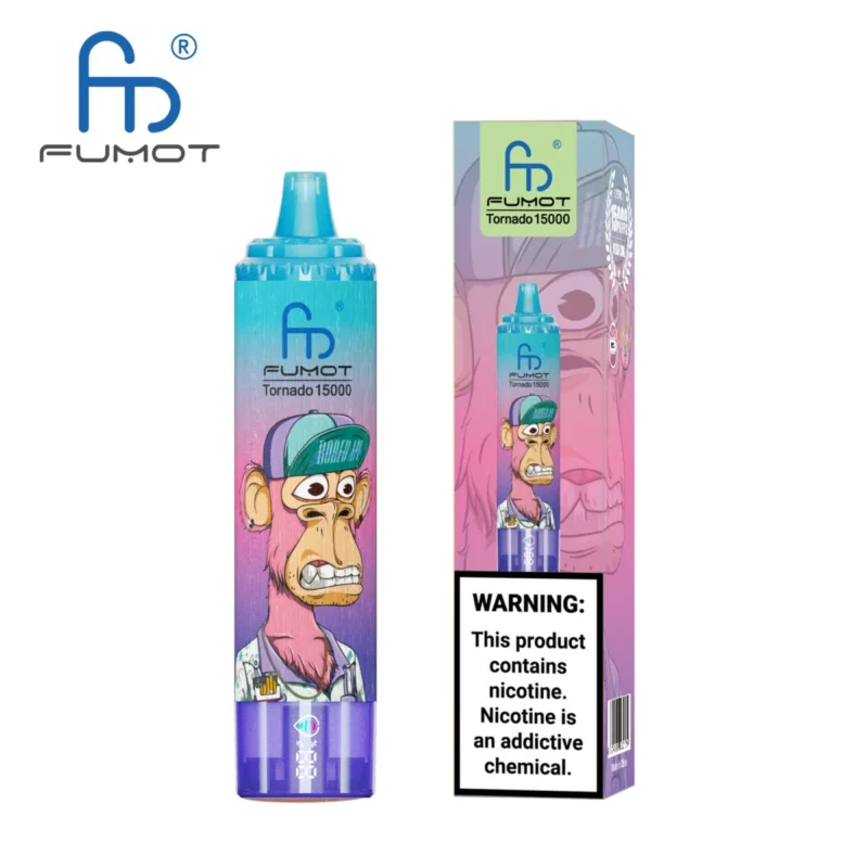 Fumot RandM Tornado 15000 - Bosbes Framboos #4