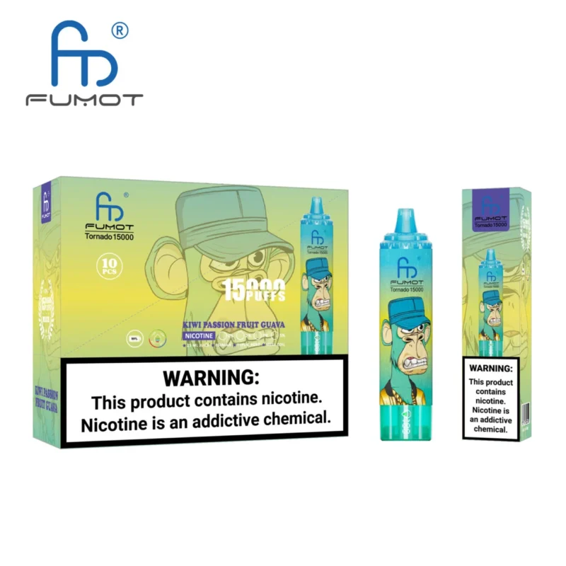 Fumot RandM Tornado 15000 – Kiwi-Passionsfrucht-Guave #3