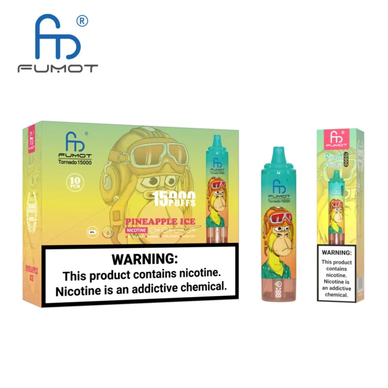 Fumot RandM Tornado 15000 - Ananasijs #2