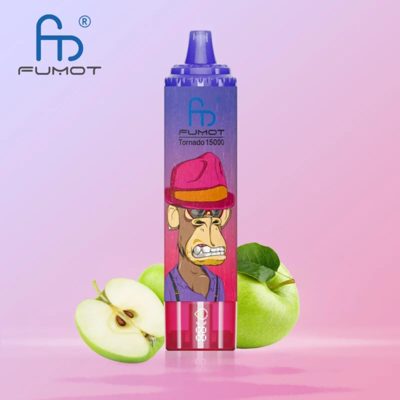 Fumot RandM Tornado 15000 – Sour Apple #1
