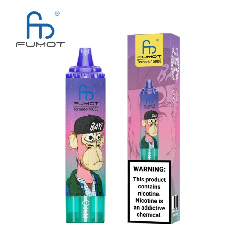 Fumot RandM Tornado 15000 – Erdbeer-Banane (4)