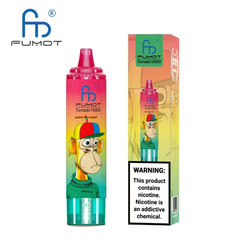 Fumot RandM Tornado 15000 – Erdbeere-Kiwi #4