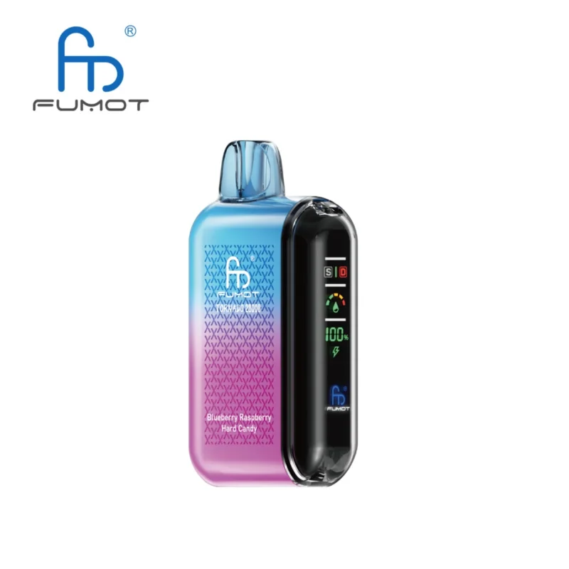 Fumot Tornado 20000 - Bonbon dur à la myrtille et à la framboise #3