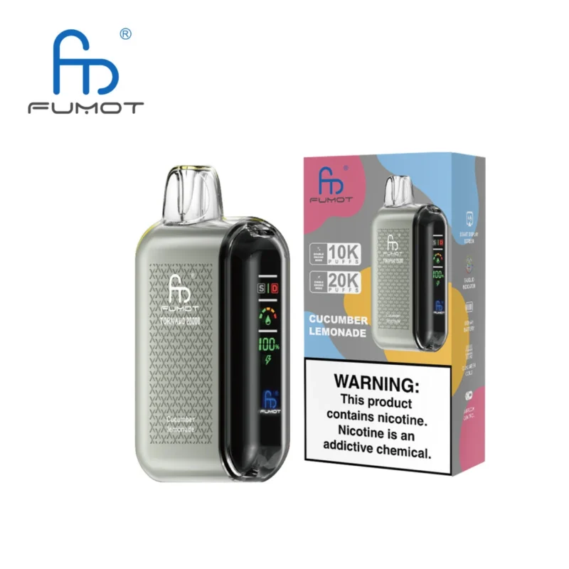 Fumot Tornado 20000 - Limonade au concombre #4