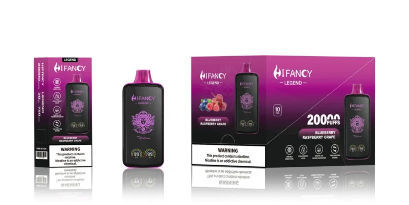 HIFANCY LEGEND 20000 - Mirtillo Lampone Uva (2)