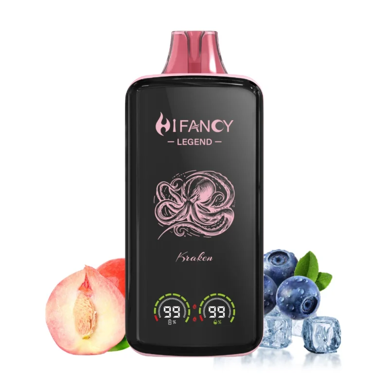 HIFANCY LEGEND 20000 - Peach Berry Ice (3) HIFANCY LEGEND 20000 - Pesca e frutti di bosco ghiacciati (3)