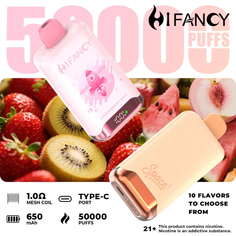HIFANCY SPACE 50000 - Fresa y kiwi