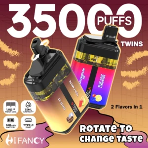 HIFANCY TWINS 35000 - café helado y melón triple (2)