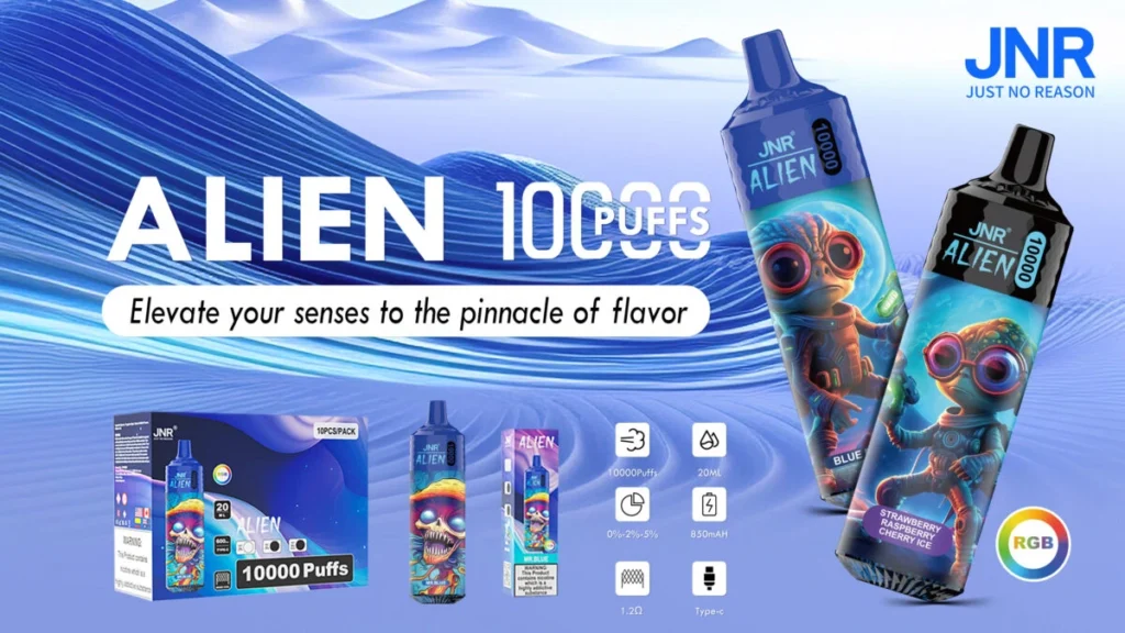 Jnr Alien 10000 2 Disposable Vape Device