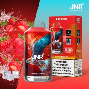 JNR Falcon 16000 Puff Vape - Fraise glacée-FN27