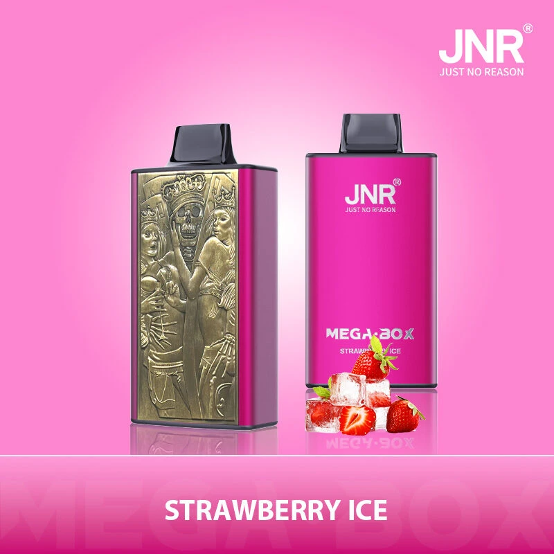 JNR Mega box 25000 - STRAWBERRY-ICE JNR Mega box 25000 - FRAISE-GLACE