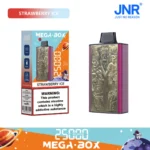 JNR Mega box 25000 - GLACE À LA FRAISE