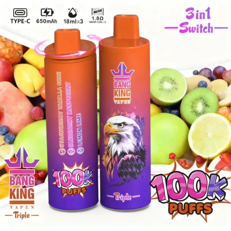 Puff 100k Bang King Triple 100000-strawberry-vanilla-coke-blueberry-raspberry-lemon-lime.jpg