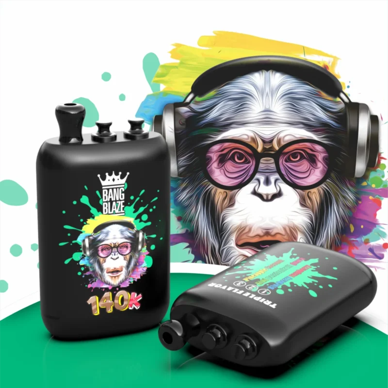 Puff 140k Bang Blaze 140000 - Blueberry raspberry&Kiwi passioniruit guava&Pineapple Coconut (2)