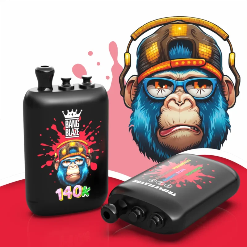 Puff 140k Bang Blaze 140000 - Aardbei-watermeloen & Bosbes-perzik & Zwarte bes-ananasijs (2)