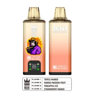 Puff 200k Bang Box 200k – Dreifach Mango + Mango-Passionsfrucht + Ananas-Eis + Erdbeer-Mango (2)